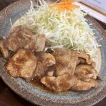 Tonki - 豚ロース生姜焼き焼定食（ご飯大盛り）＋肉多め
                        850円＋250円