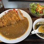 鶏龍軒 - カツカレー　1,300円