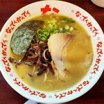 Nanden Kanden Nishi Shinjuku Ten - 豚骨ラーメン 粉落とし