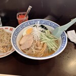 Ramen Tonton - 夏の冷たいラーメン(みそ)