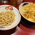 Buta Yama Hakuraku Ten - ミニつけ麺＋白髪ねぎ