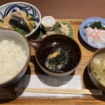 旬彩 鯛樹 - 宇和島鯛飯定食1,800円