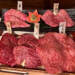 焼肉くにもと - 1万円のコース230g