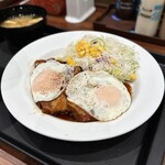 Matsuya Aoyagimachiten - 柔厚炙りチャーシューエッグ定食3枚盛