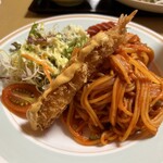 お食事処 明里家 - 昭和のナポリタン　1300円