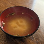 レストランキャトル - 豆腐のみそ汁♪