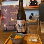 Soba Dokoro Kifuu - ビール(中)＋お通し