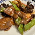 Chongqing Hanten Yokohama Chukagai Shinkan Sanefu - 牛肉とキクラゲと筍の四川風ー美味しかった