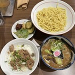 Yajimaya - R6.8  つけ麺牛すじ丼セット