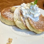 富士山パンケーキ - 料理写真:富士山パンケーキ