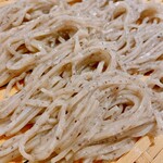 Inaka Soba Mizunogotoshi - 天ぷら付きそば　1,700円　蕎麦アップ