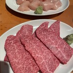 ホルモン焼き　くうのむ - 牛ササミ