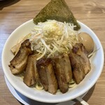 Menya Shizuru Kota Ten - 大盛りつけ麺肉増し