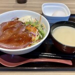 Yoshinoya Oogaki Ten - オーストリッチ丼（スープ添え）