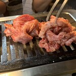 Yakiniku AJITO Sohon Ten - 爆弾ユッケは焼いていただきました