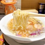 78tanreidou - 京都ていがく屋のちぢれ麺
                      プリプリ、ツルッとした食感♬