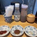 とんかつ七井戸 - お醤油とソースと塩