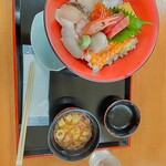 レストラン眺海 - 海鮮丼￥1500