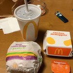 McDonald's Ion Muroran Ten - ﾍﾞｰｺﾝﾚﾀｽﾊﾞｰｶﾞｰｾｯﾄ