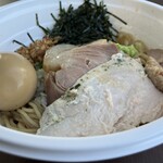 Niboshi Tsukemen Miyamoto Esu Kon Firudo Ten - 半熟味玉入り東京油そば