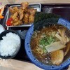 Chuka Soba Chuka Meshi Kurama Iontaun Chikusa Ten - ❀中華そば 唐揚げ【9個】定食(1190えん)
                ✿麺·ご飯大盛無料が嬉しい❤(｡☌ᴗ☌｡)
                
                ✧唐揚げ9個
                ✧中華そば·お肉1枚【大盛】
                ✧白ライス【大盛】
                