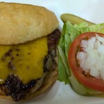 BASHI BURGER CHANCE Kawaguchi Ten - 燻製チキンチーズバーガー