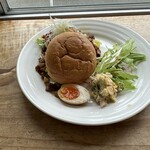 CAFE&BURGERSHOP Mitsu - 【2024.9.1(日)】プルドポークバーガー1,680円