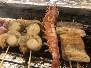 Yakitori Kushikatsu Kushinojo - 海鮮焼き