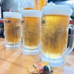 むねとき - ドリンク写真:生大からスタート☆