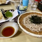 深水庵 - 料理写真:天ざる蕎麦