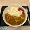 三芳パーキングエリア 下り線 フードコート - 料理写真:家庭的なカレーです