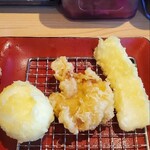 Tempura Meshi Tennosuke - いか　鶏もも　玉子