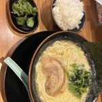 Ichikakuya Ayase Higashiguchi Ten - 塩ラーメン並　ライス