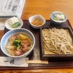 Teuchi Soba to Kamo Ryori Issui - 鴨ネギ丼セツト