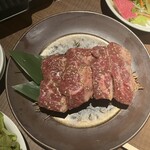 Yakiniku Toraji Toreningusenta Ten - 厚切りハラミ