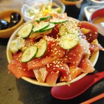 お食事 延仁 - 料理写真:漬けバラちらし丼