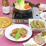 Subarashiki Nakamatachi - ★2時間飲み放題付き・豆乳フォンデュ鍋プラン ¥4000