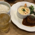 Yuki Tei - 日替りランチ これにサラダが付いて1,550円