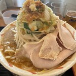 虎吉 - 豚菜盛醤油ラーメン