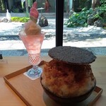 Zen Kasho In Kyoto Muromachi Honten - 黒蜜法師とさくらんぼソーダ