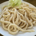 Takekawa Udon Yamanashi Ten - 太麺で予想以上にコシ強く
                        キャベツがシャキシャキでクセになります