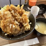 Teishokuya Jinbee Atsubetsu Ten - 豚天山わさび丼