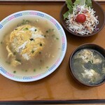 みぃたんラーメン - 天津飯定食