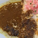 CURRY UP - 牛すじカレーのアップ