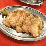 焼肉ここから - 塩わさび豚トロ