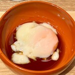 肉汁餃子のダンダダン - 温泉卵