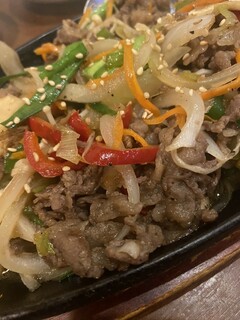 Korean Raku - 牛肉のプルコギ