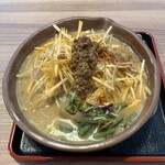 Miso Kura Men Shiro Nishiote - 信州肉ネギラーメン大盛り