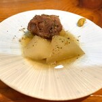 Soba Club Sasaki - 信州安曇野産三澤農場の豚肩ロース肉煮物、冬瓜