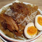 みやざきラーメン ゼロイチ - 二郎インスパイア・トッピング 煮卵☆